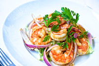 Spicy Garlic and Pepper Prawns-4348