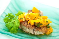 Fresh Ahi, Mango Salsa-9939